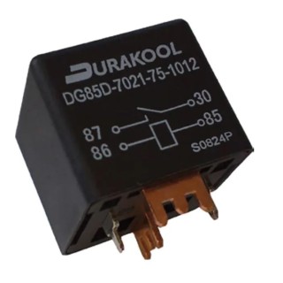 Durakool Power Relay with 12V DC Coil Voltage, 100A Switching Current, SPST Contact Configuration DG85D-7021-75-1012