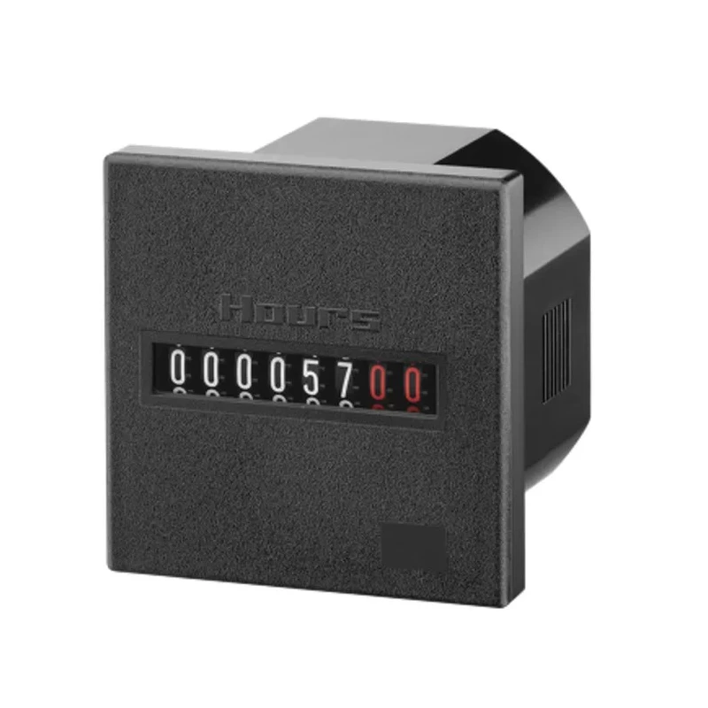 Kubler H57 7 Digit Counter, 4mm Digit Height, Non-Resettable, High Shock Resistance, Flush Mount DIN Standard 3.220.401.084