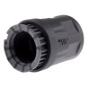 PMA Metric Metal Thread Nickel Conduit Fitting 23 mm Nominal Size M25 x 1.5 Polyamide 6 Black IP69 Rating NKNH-M253-11