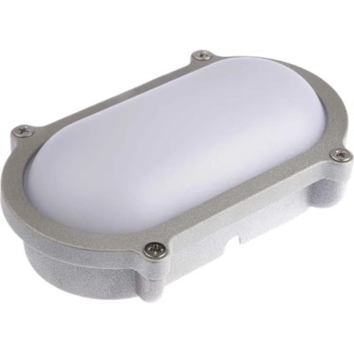 Timeguard Oval LED Bulkhead Light 7W 230V AC Die Cast Housing Cool White 5000K IP65 LEDBHO9WN
