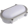 Timeguard Oval LED Bulkhead Light 7W 230V AC Die Cast Housing Cool White 5000K IP65 LEDBHO9WN
