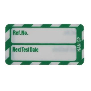 Brady Safety Nanotag White on Green English Language 20 Per Pack NAN-NAN-GP-GN-20