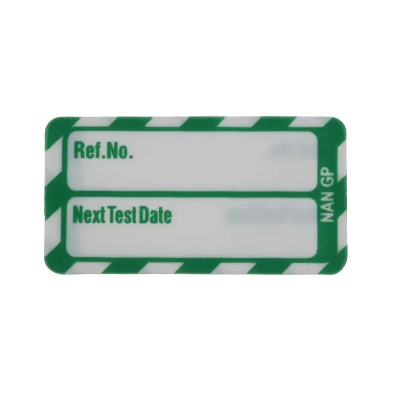 Brady Safety Nanotag White on Green English Language 20 Per Pack NAN-NAN-GP-GN-20