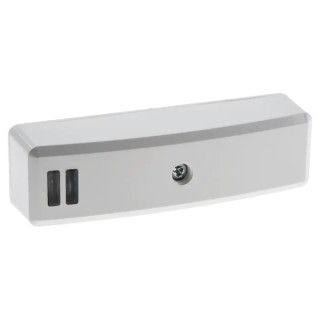 RS PRO Grade 3 Surface Mounted White Motion Sensor with Tamper Switch Wireless 88mm x 25mm x 22mm 918-4753