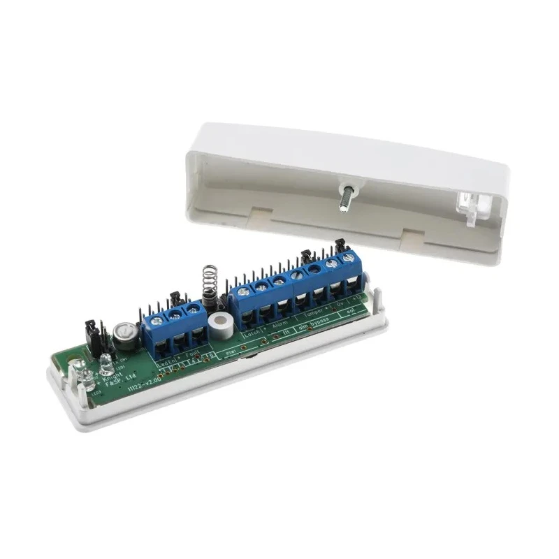RS PRO Grade 3 Surface Mounted White Motion Sensor with Tamper Switch Wireless 88mm x 25mm x 22mm 918-4753