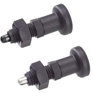 Elesa Index Plunger M16 Thread Size, 69 mm Length, 31 mm Ball Diameter 51581