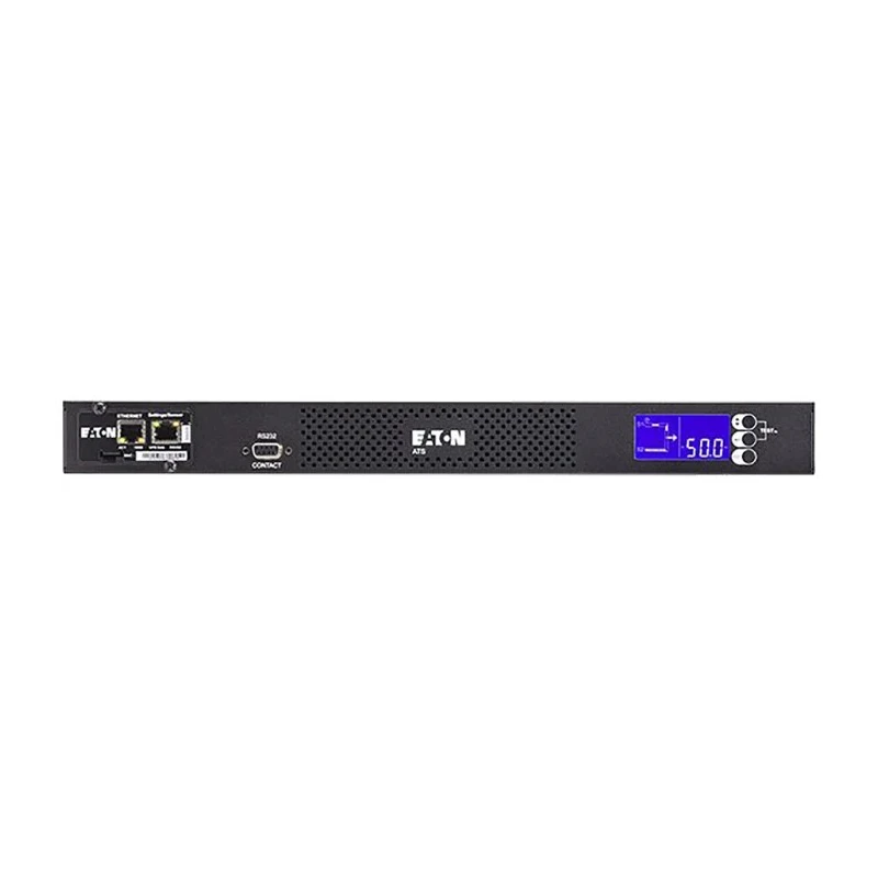 Eaton UPS Source Transfer Switch 16A 230V 1U Rack Mount EATS16N 16A EATON ATS 1P C19,C13/C19 EU 230V COM