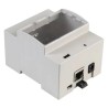 Italtronic Development Board Case for BeagleBone Black, Grey ABS Material, DIN Rail Mountable 25.0410000.BGB