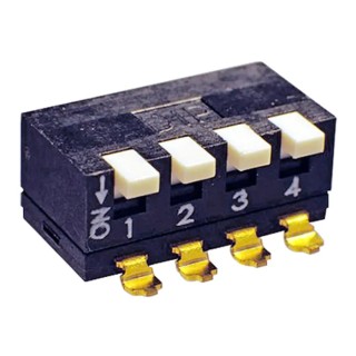 KNITTER-SWITCH Flat Rotary Coded DIP Switch SBP 8108