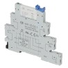 Hongfa Europe GMBH 5 Way 250V AC DIN Rail Relay Socket for Use with HF41F Series 41F-1Z-C1-1