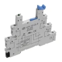 Hongfa Europe GMBH 5 Way 250V AC DIN Rail Relay Socket for HF41F Series Relays 41F-1Z-C1-5