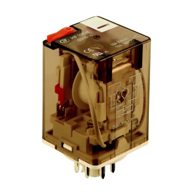 Hongfa Europe GMBH Power Relay 230V AC Coil 10A Switching Current DPDT HF10FH230D2ZDT