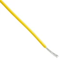 Alpha Wire Hookup Wire PVC Series Yellow 24 AWG, 7/0.20 mm Core Strands, 1.42 mm Diameter, 30 m Length, Polyvinyl 7130 YL005