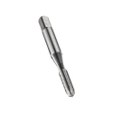 Dormer Tap Set, M3 Thread, Metric Standard, Straight Flute Hand Tap, HSS, 3 Pieces, 40mm Length E100M3NO8