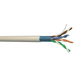 Multimedia Connect MMC Cat5e Screened Ethernet Cable, 100 m, Grey PVC Jacket 