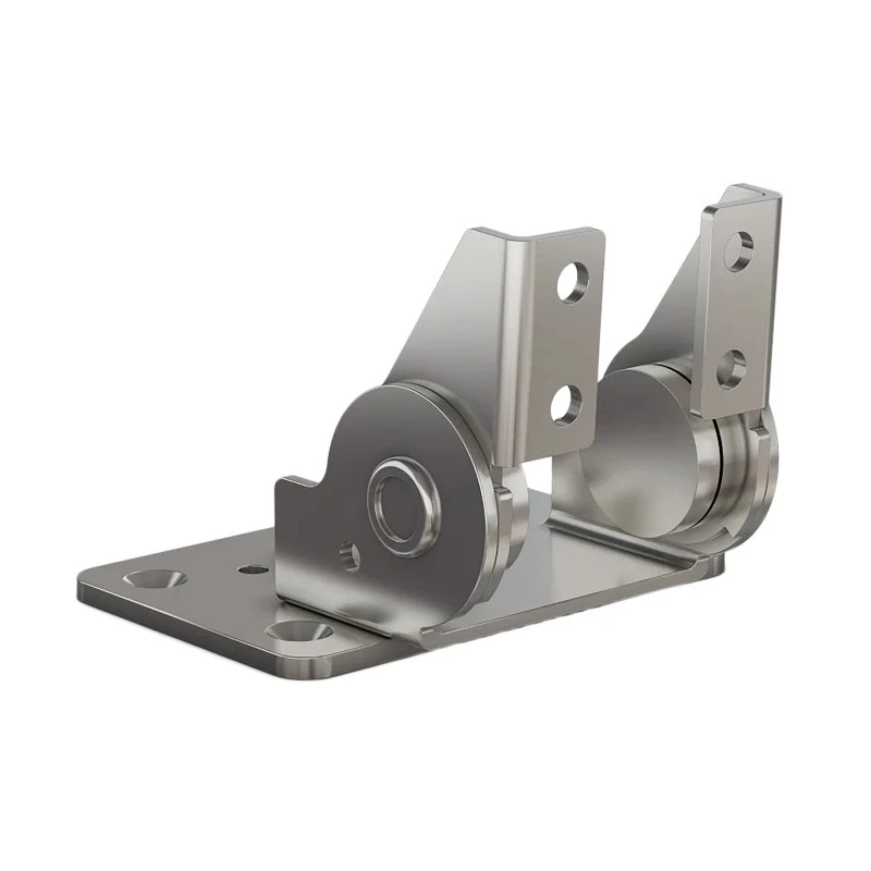 Pinet Polished 430 Stainless Steel Torque Friction Hinge, Screw Fixing, 50 mm x 76 mm 70-7-3621