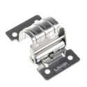 Pinet Polished 304 Stainless Steel Concealed Hinge with Spring Loaded Pin, Screw Fixing, 40mm x 67mm x 29.5mm 70-7-3623