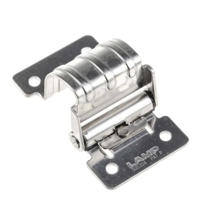 Pinet Polished 304 Stainless Steel Concealed Hinge with Spring Loaded Pin, Screw Fixing, 40mm x 67mm x 29.5mm 70-7-3623