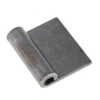 Pinet Raw Steel Pin Hinge with Barrel Pin, Screw Fixing, 40mm Length x 30mm Width x 3mm Thickness 12-1-3866