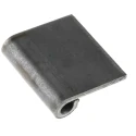 Pinet Raw Steel Pin Hinge with Barrel Pin, Screw Fixing, 40mm Length x 30mm Width x 3mm Thickness 12-1-3866