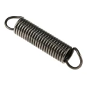 RS PRO Steel Extension Spring 85.5 mm Free Length x 18 mm Outside Diameter, Initial Tension 237 N, Spring Rate 4.27 121-365