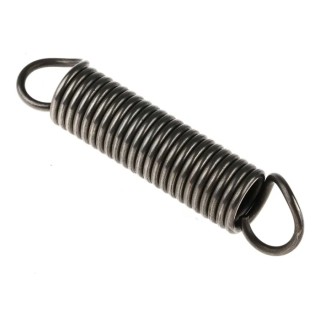 RS PRO Steel Extension Spring 85.5 mm Free Length x 18 mm Outside Diameter, Initial Tension 237 N, Spring Rate 4.27 121-365