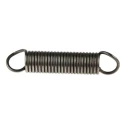 RS PRO Steel Extension Spring 85.5 mm Free Length x 18 mm Outside Diameter, Initial Tension 237 N, Spring Rate 4.27 121-365