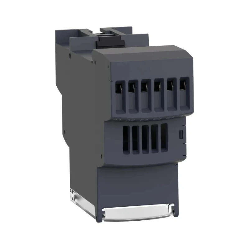 Schneider Electric Monitoring Relay 0.05/5 V Monitor Range DPDT Contact Configuration DIN Rail Mount 240V AC DC RM35UA11MW