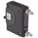 ETA 1-Pole Panel Mount Isolator Switch, IP40 IP00 Rated, 50A Current, Black Handle 8345-B01A-U3M0-DB1B1B-50A-V