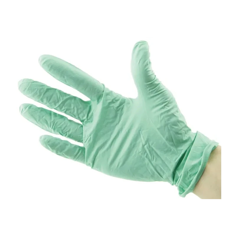 Ansell MICROFLEX NeoTouch 25-101 Green Neoprene Disposable Gloves 0.13 mm Thickness Size M 25201080