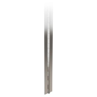 Pinet Raw 316L Stainless Steel Piano Hinge with Knuckle Pin 2040mm x 50mm x 1.2mm 42-1-4354