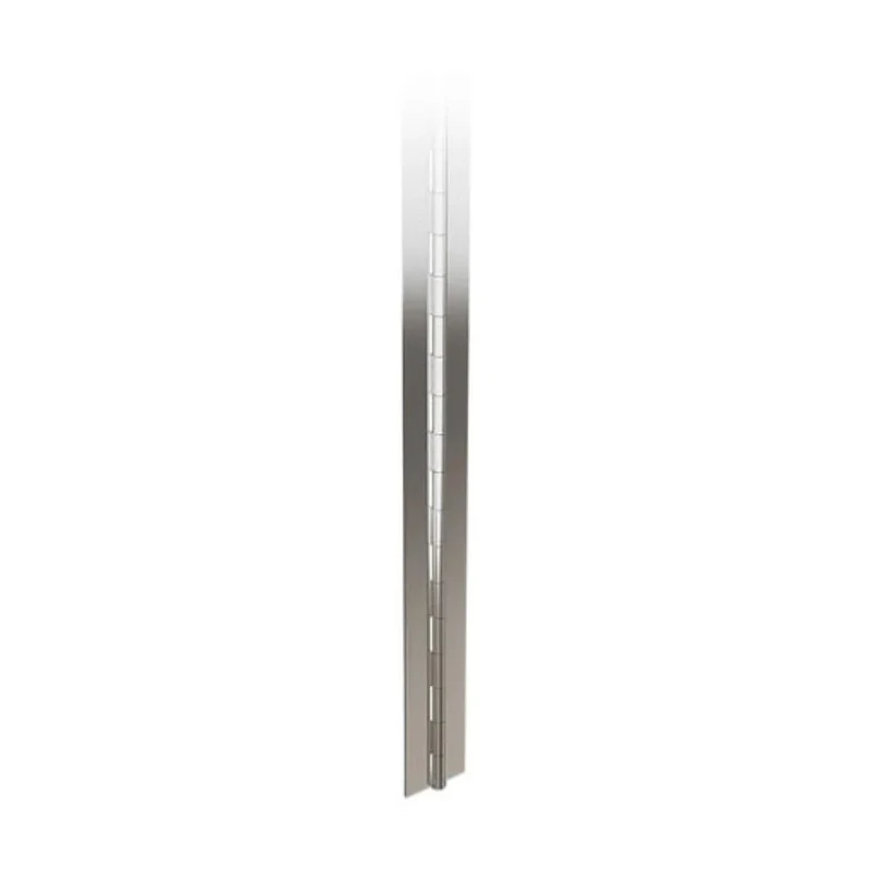 Pinet Raw 316L Stainless Steel Piano Hinge with Knuckle Pin 2040mm x 50mm x 1.2mm 42-1-4354