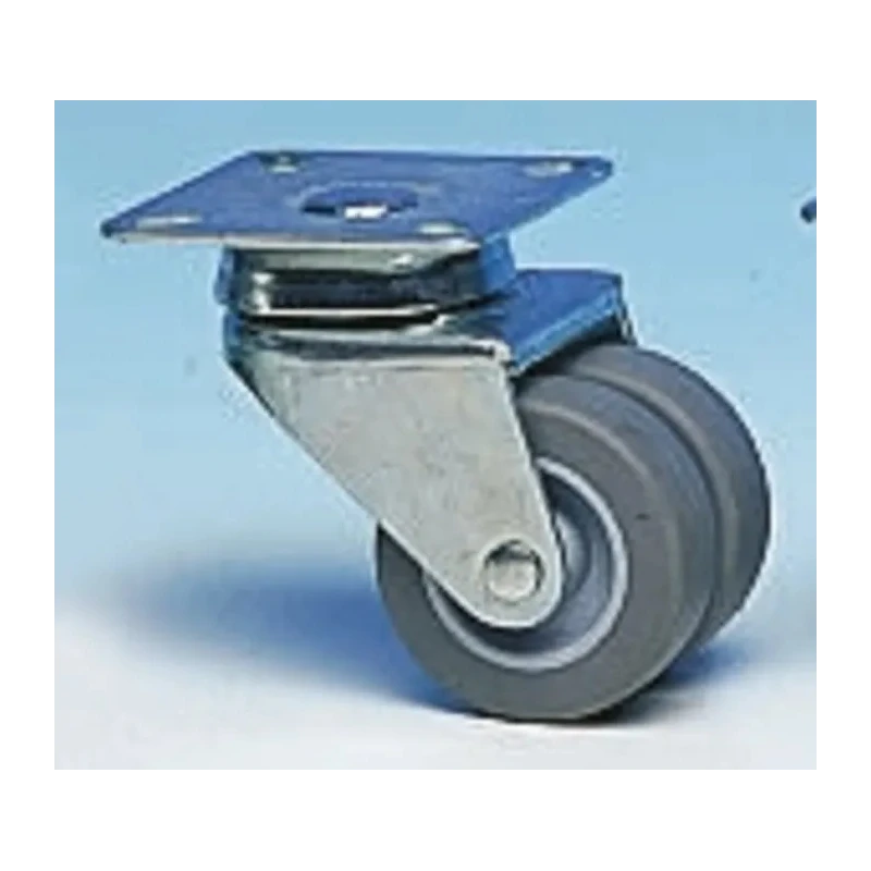 Guitel Hervieu Swivel Castor, 60 kg Load Capacity, 50 mm Polypropylene Wheel, Pressed Steel Frame, Model 21831410