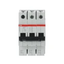 ABB SMISSLINE TP S400M Miniature Circuit Breaker, 3-Pole, 2A Current Rating, Type C Tripping, 400V 2CCS573001R0024 S403M-C2