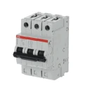 ABB SMISSLINE TP S400M Miniature Circuit Breaker, 3-Pole, 2A Current Rating, Type C Tripping, 400V 2CCS573001R0024 S403M-C2