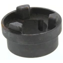 RS PRO Flexible Coupler 69 mm Overall Diameter, 25 mm Tapered Bore, 23.5 mm Bore Length, 29 mm Length RS PRO 183-186