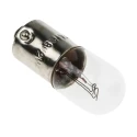 RS PRO BA9S Indicator Light Clear Lens 24-28 V 4.5 lm 25000 h Lifespan BA9S 29 mm Length