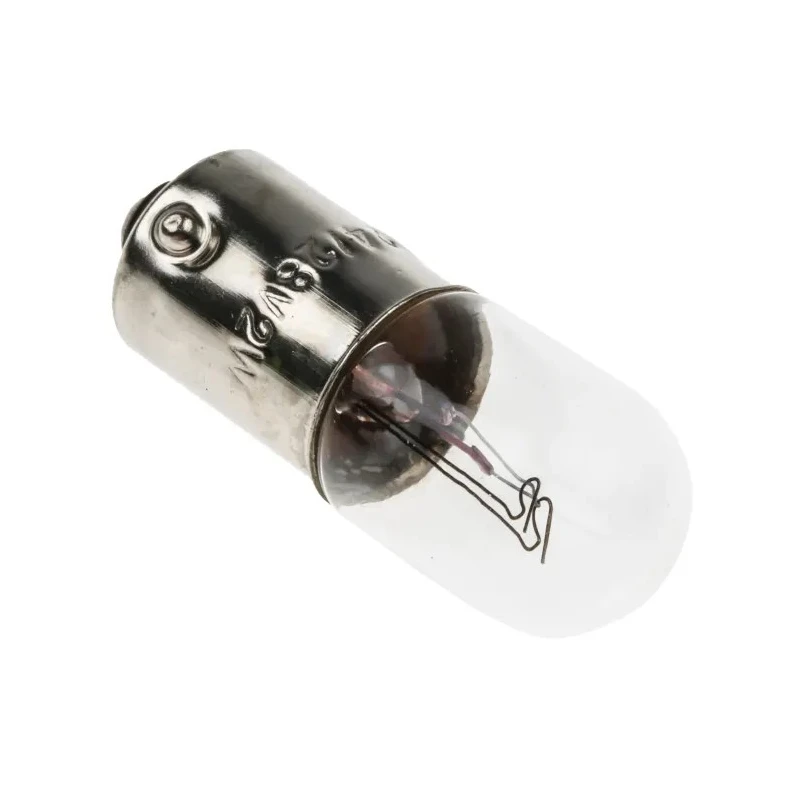RS PRO BA9S Indicator Light Clear Lens 24-28 V 4.5 lm 25000 h Lifespan BA9S 29 mm Length
