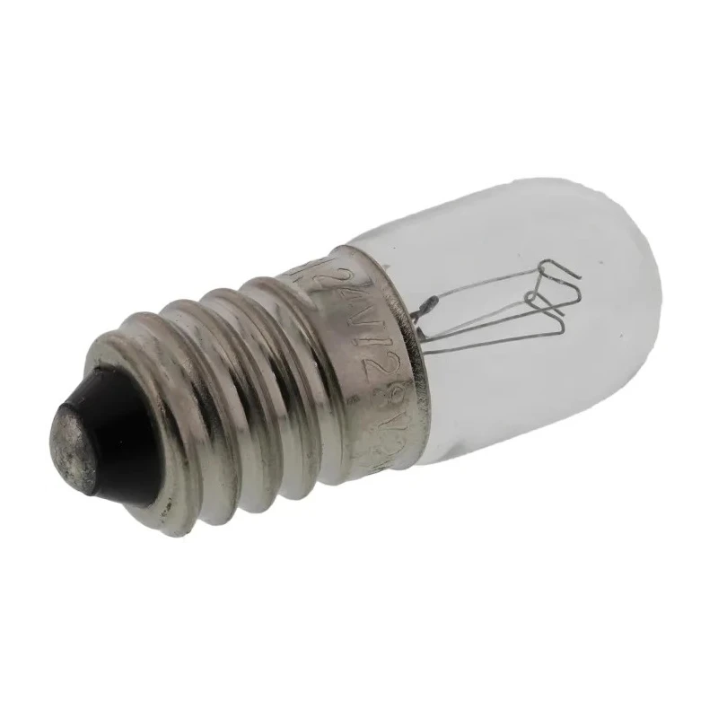 RS PRO 12V 250mA Clear Indicator Light E10 Base T3 1/4 3000h Lifespan 106-341