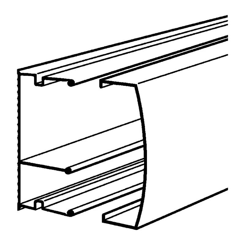 Planet-Wattohm Keva White Mini Cable Trunking 50mm Width x 20mm Depth x 2m Length Polyvinyl Chloride W50mm