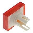 Omron Red Rectangular Push Button Lens 18mm x 14mm x 36mm A3CJ-500R