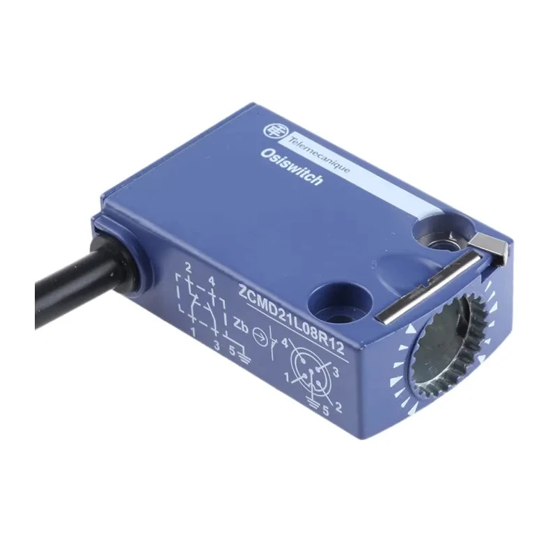 Telemecanique Sensors OsiSense XC Series Roller Plunger Limit Switch 1 NO/1 NC IP67 IP68 IP66 Zinc Alloy Housing ZCMD21L08R12
