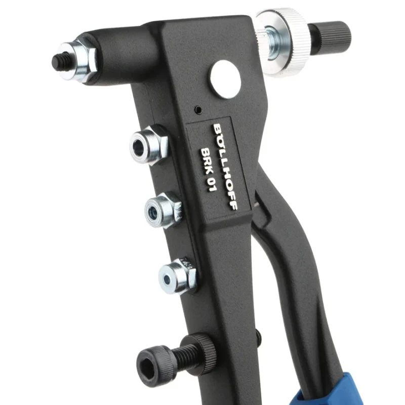 Böllhoff Hand Riveter Tool, Rivet Size 3mm to 6mm, Compliant with DIN and ISO Standards 23511900000