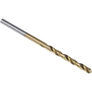 RS PRO HSS Jobber Drill Bit Titanium Nitride Coated 61mm Overall Length, 2.9mm Shank, 118° Point Angle, 10 Pieces 213-427