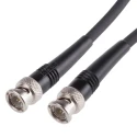 Radiall Cable Assembly Series Coaxial Cable Male BNC to Male BNC 1 m 75 Ω R284C0351015