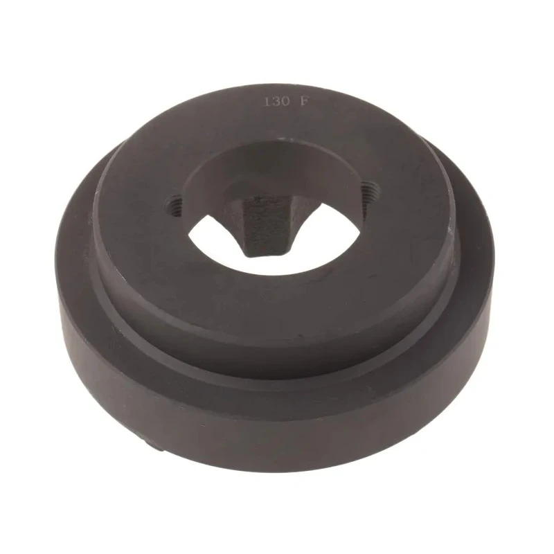 RS PRO Flexible Coupler, 130 mm Overall Diameter, 42 mm Tapered Bore, 26.5 mm Bore Length, F Flange Hub, Nitrile 184-763