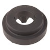 RS PRO Flexible Coupler, 130 mm Overall Diameter, 42 mm Tapered Bore, 26.5 mm Bore Length, F Flange Hub, Nitrile 184-763