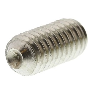 RS PRO Stainless Steel M6 x 12 mm Plain Cup Grub Screw DIN 916 137-837