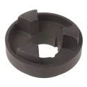 RS PRO Flexible Coupler, 130 mm Overall Diameter, 42 mm Tapered Bore, 26.5 mm Bore Length, F Flange Hub, Nitrile 184-763