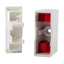Eaton 20A Rail Mount Fuse Holder 1P-Pole 550V AC Flame Retardant Safeclip Series SC20HWH